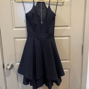 Navy blue Windsor dress